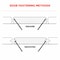 Camo Narrow Board Deck Tool for Edge Fastening Installation, Fits 3-1/4 to 5in Boards, 3/16in Spacing 0345015 - alternate 2